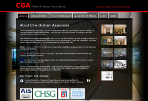 CGA website screenshot